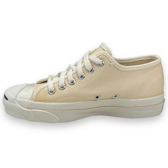 Vtg 80’s Converse Jack Purcell Classic Womens 6 Mens 4.5 Made in USA Ivory RARE! - Picture 7 of 15